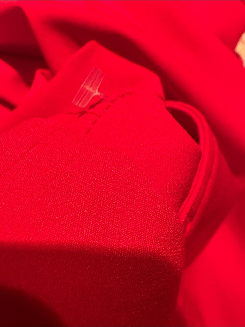 Rachel Zoe Vibrant Red Cropped Slim Ankle Pants Size 14 — Think Holidays — NWOT - Picture 9 of 11